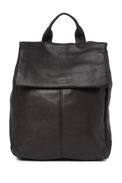 Liberty Leather Flap Backpack