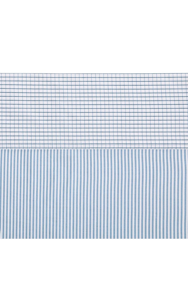 Tommy Hilfiger Williamstown Stripe Cotton Percale Sheet Set, Alternate, color, White/ Feather Blue