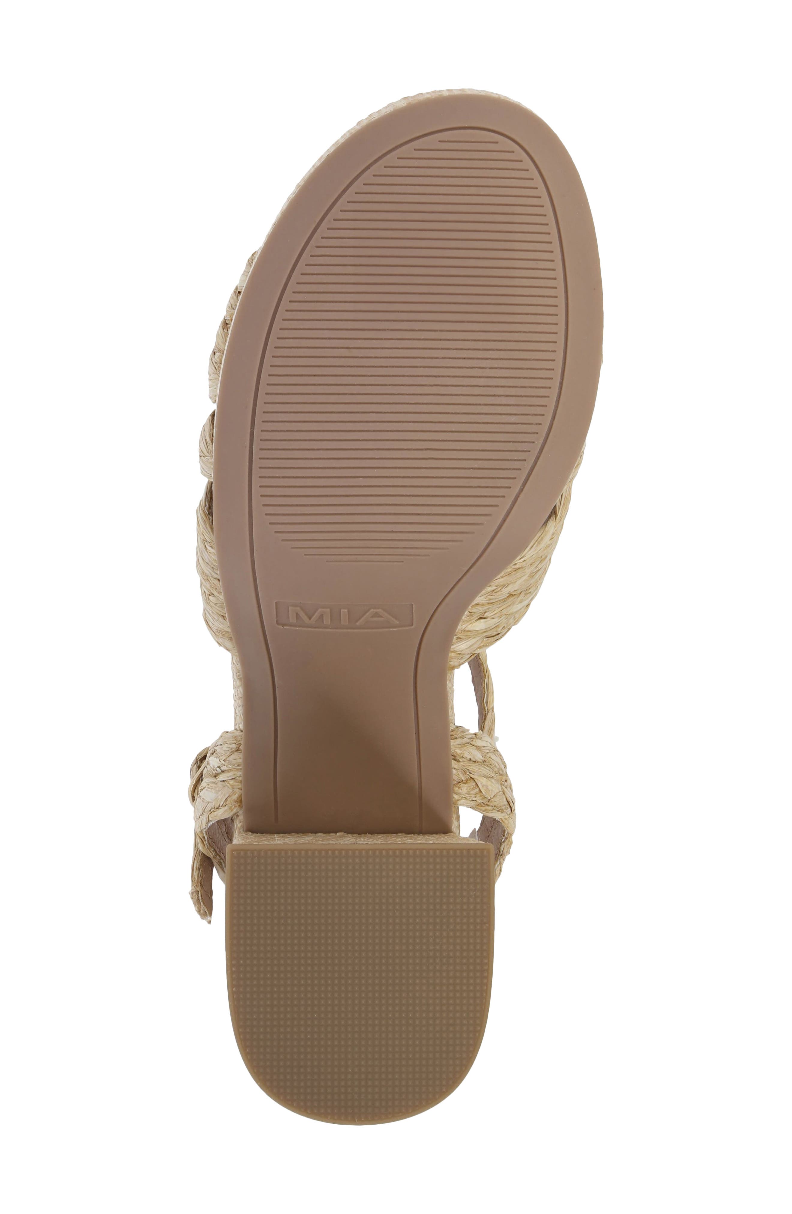 Ankle Strap Platform Sandal, Alternate, color, NATURAL