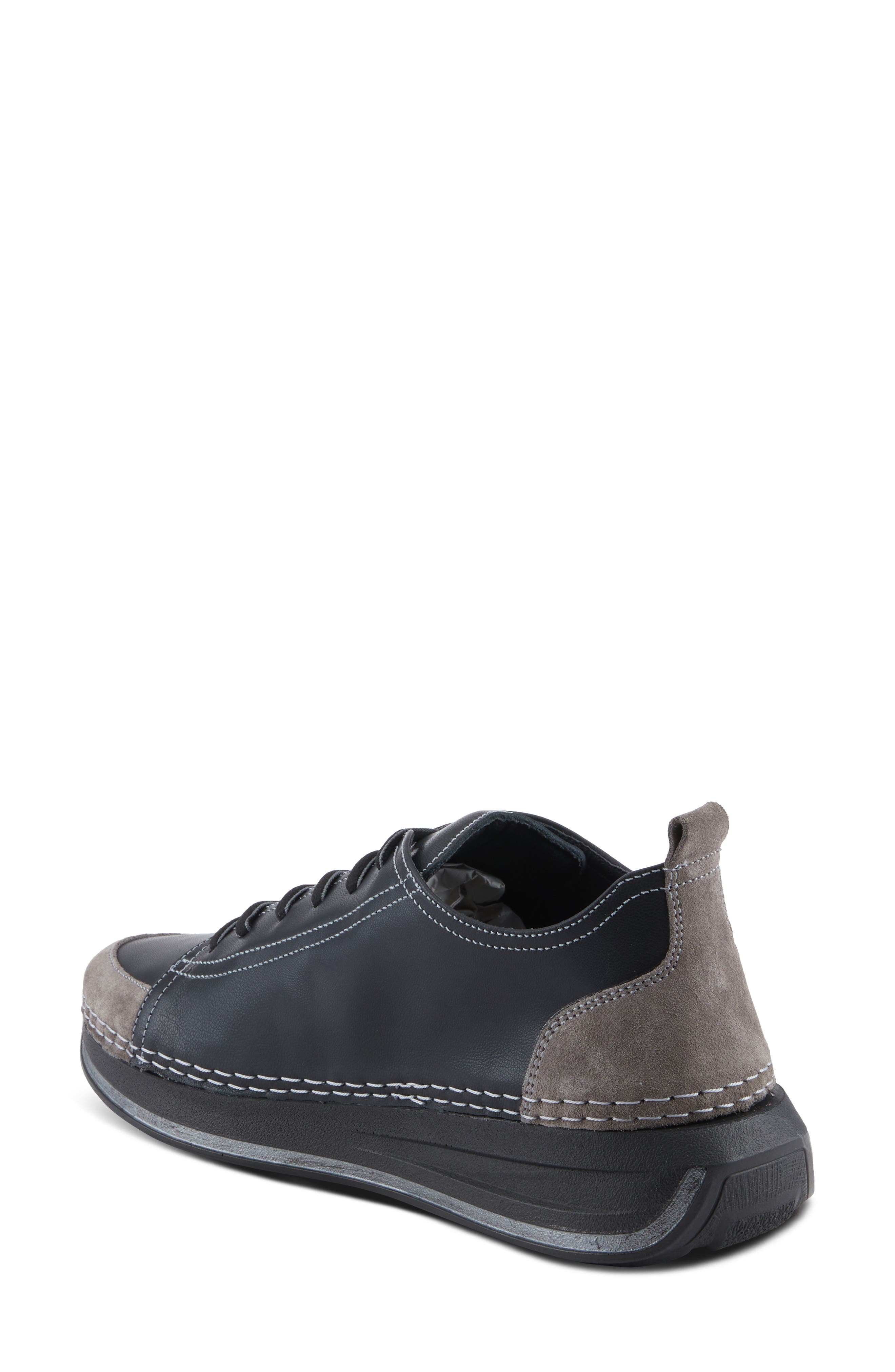 Spring Step Angolan Sneaker, Alternate, color, Black