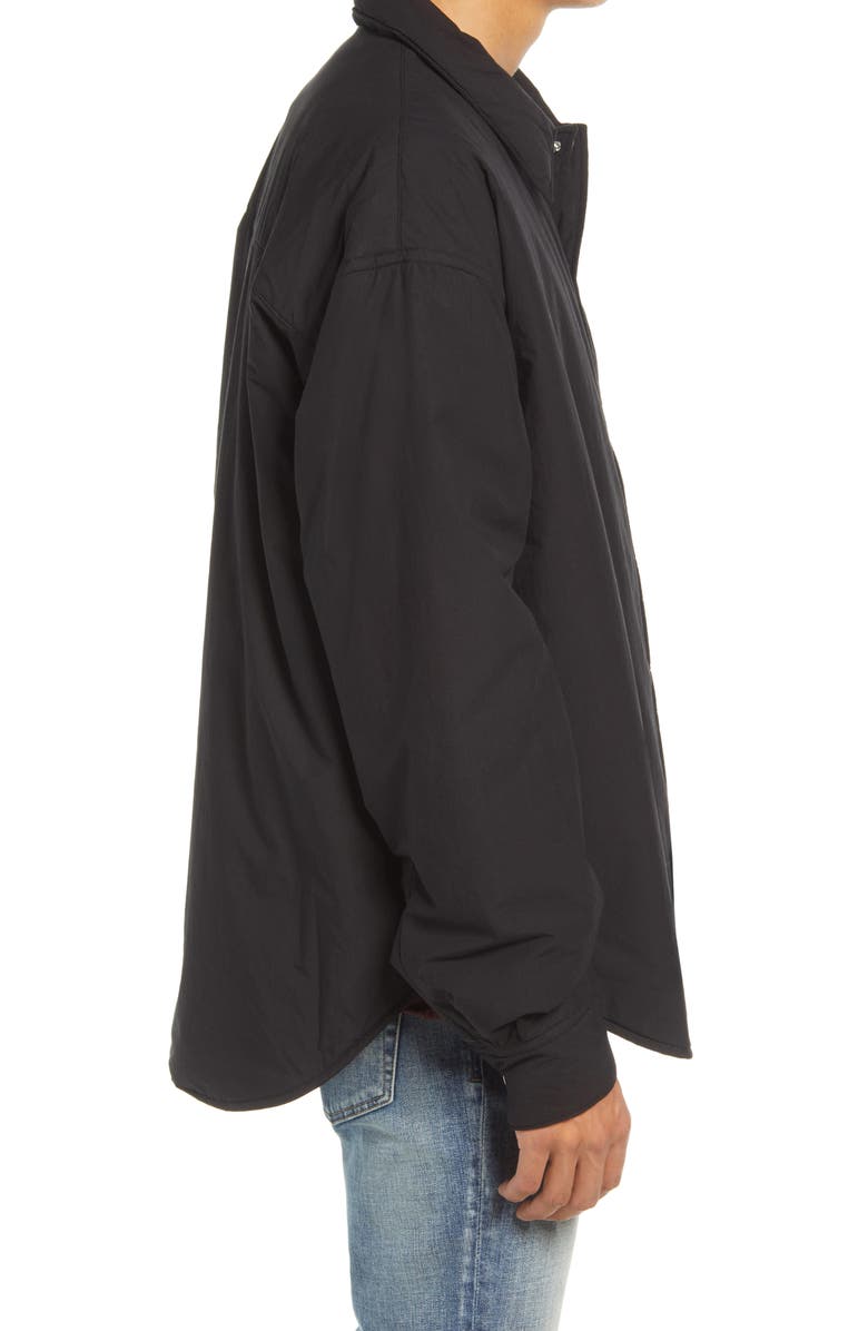 John Elliott Suffolk Padded Snap Overshirt, Alternate, color, 