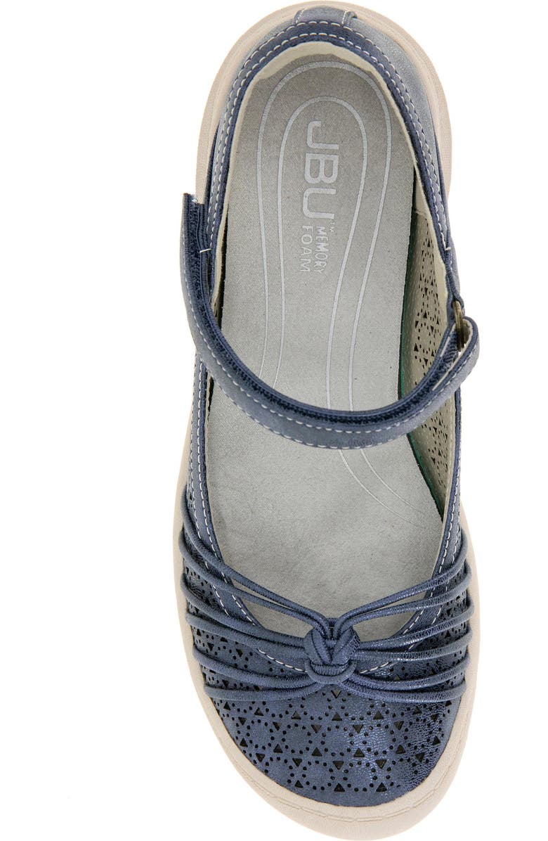 JBU Ramy Mary Jane Flat, Alternate, color, Navy Shimmer