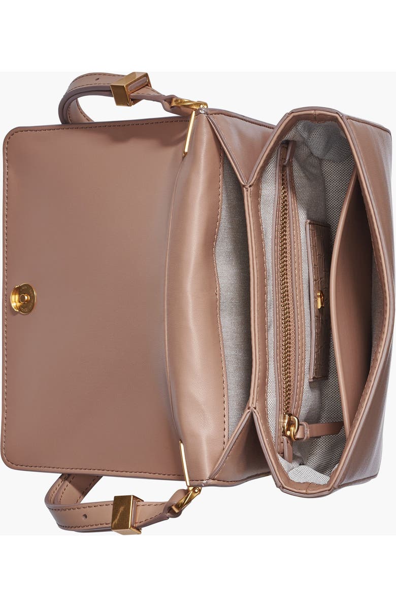 Donna Karan New York Jericho Croco Wave Shoulder, Alternate, color,