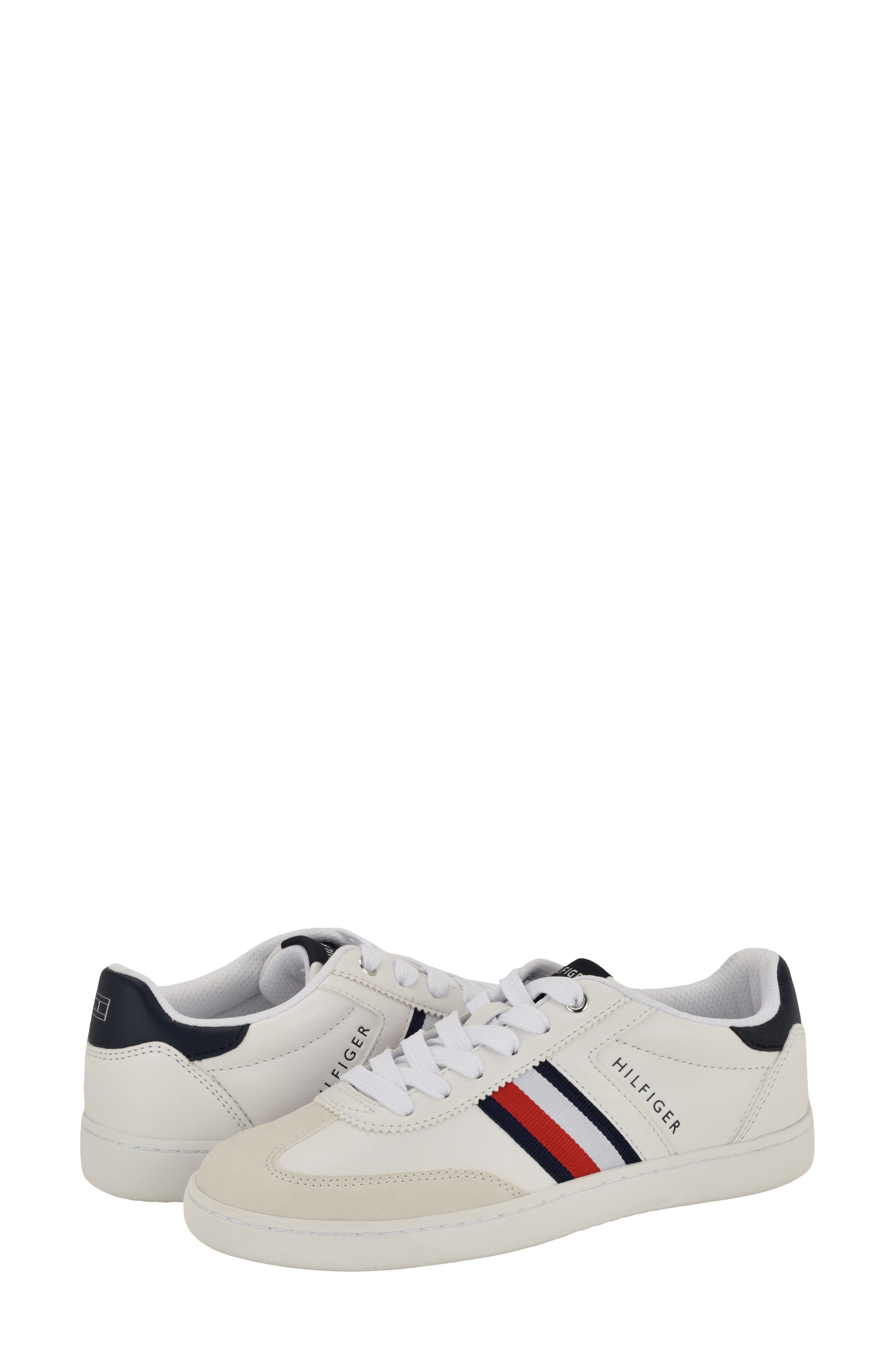 Madelin Sneaker, Alternate, color, WHITE/ GREY/ NAVY