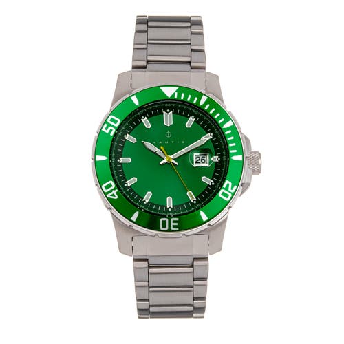 Nautis Admiralty Pro 200 Bracelet Watch With Date In Metallic