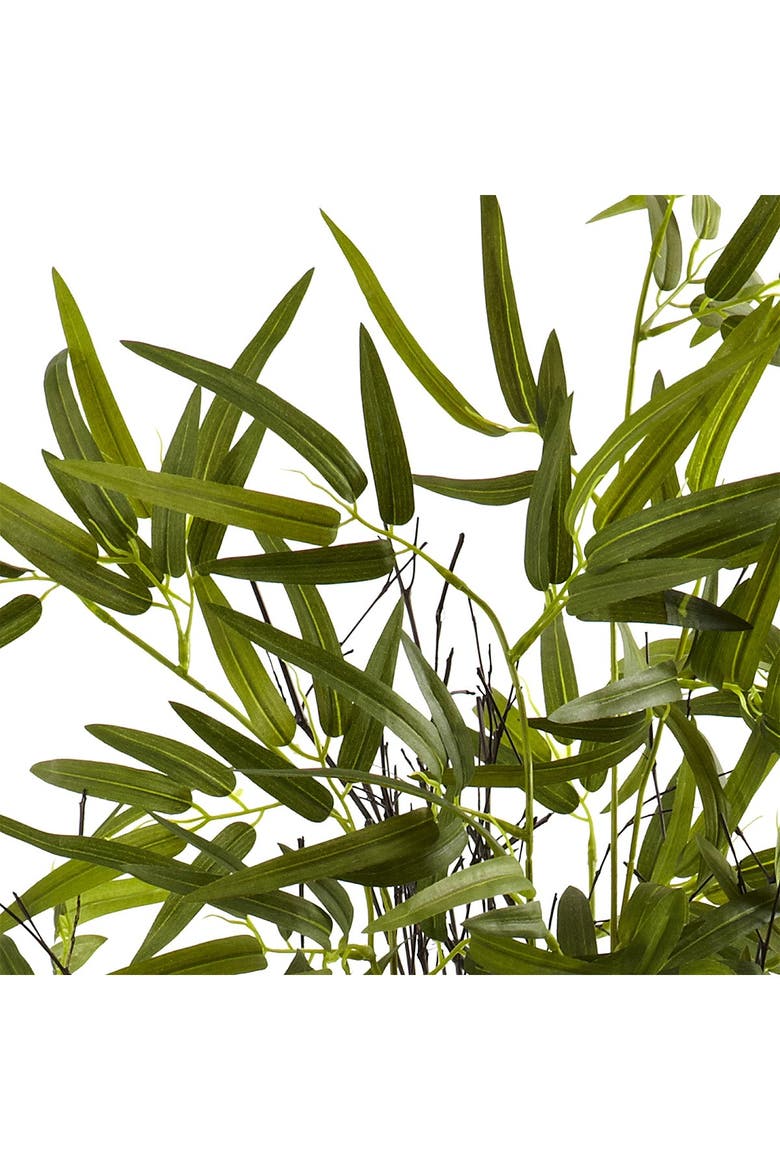 4ft. Black Bamboo Tree, Alternate, color, GREEN