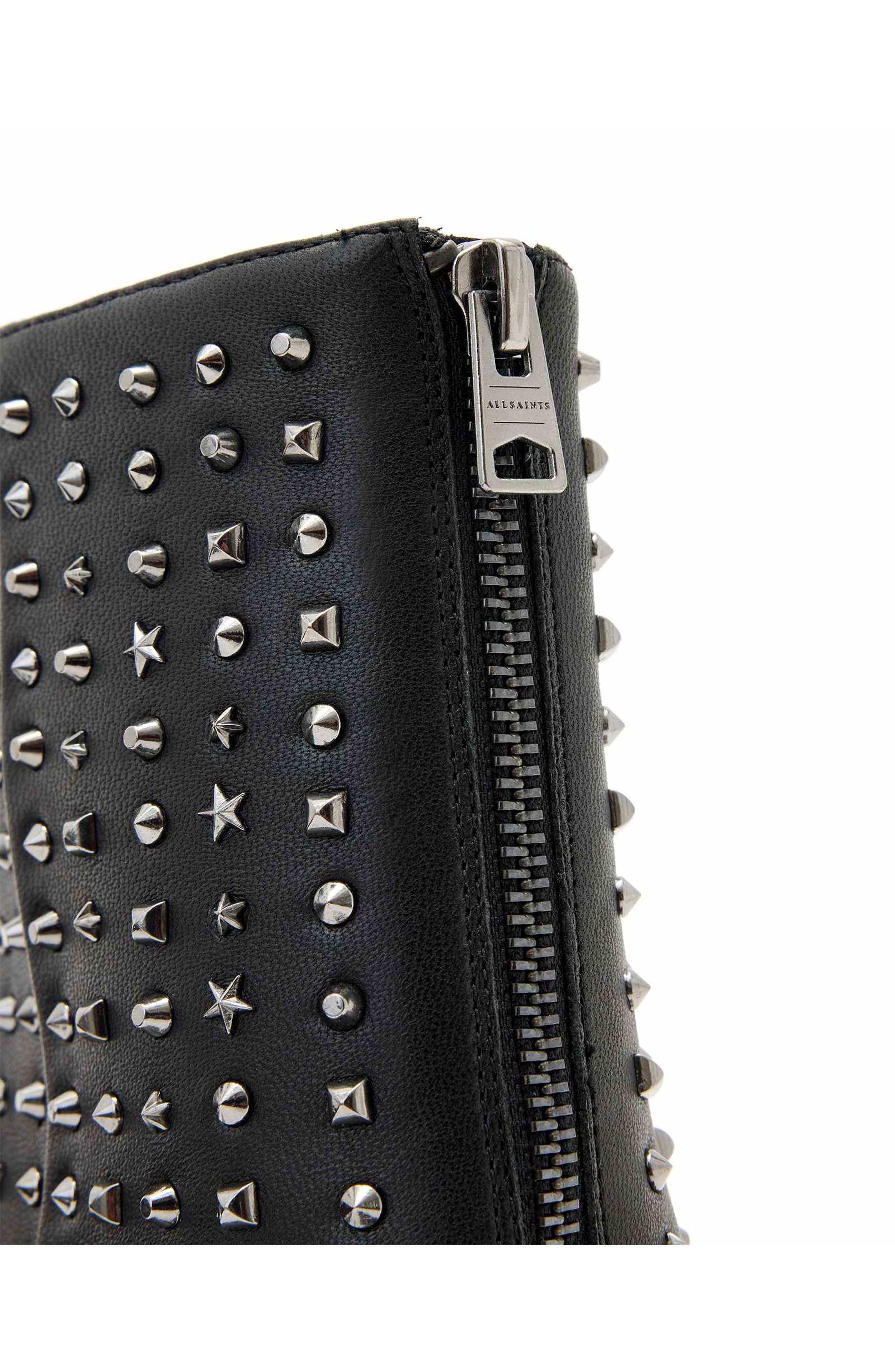 AllSaints Natasha Stud Bootie, Alternate, color, 