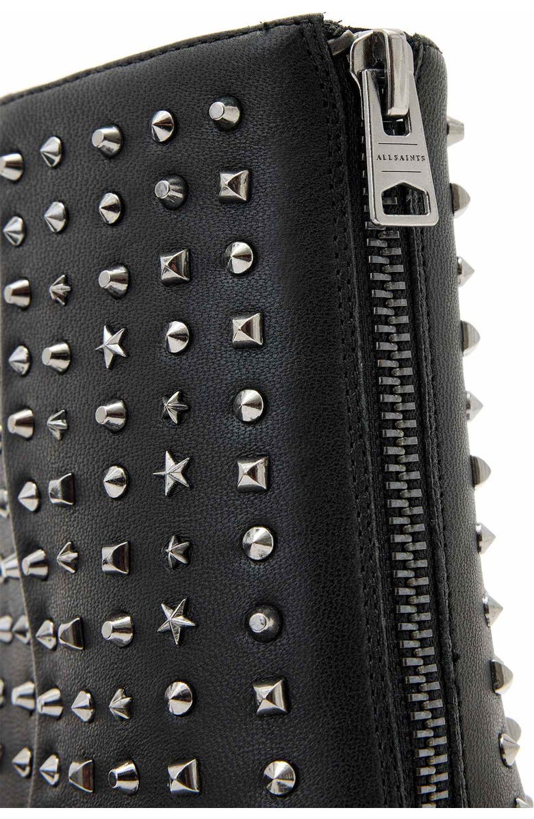 AllSaints Natasha Stud Bootie, Alternate, color,