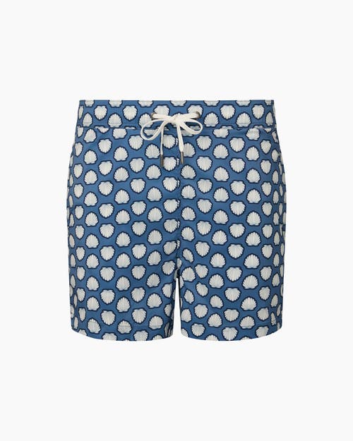 Onia Charles 4 Swim Trunk In Dark Blue Multi