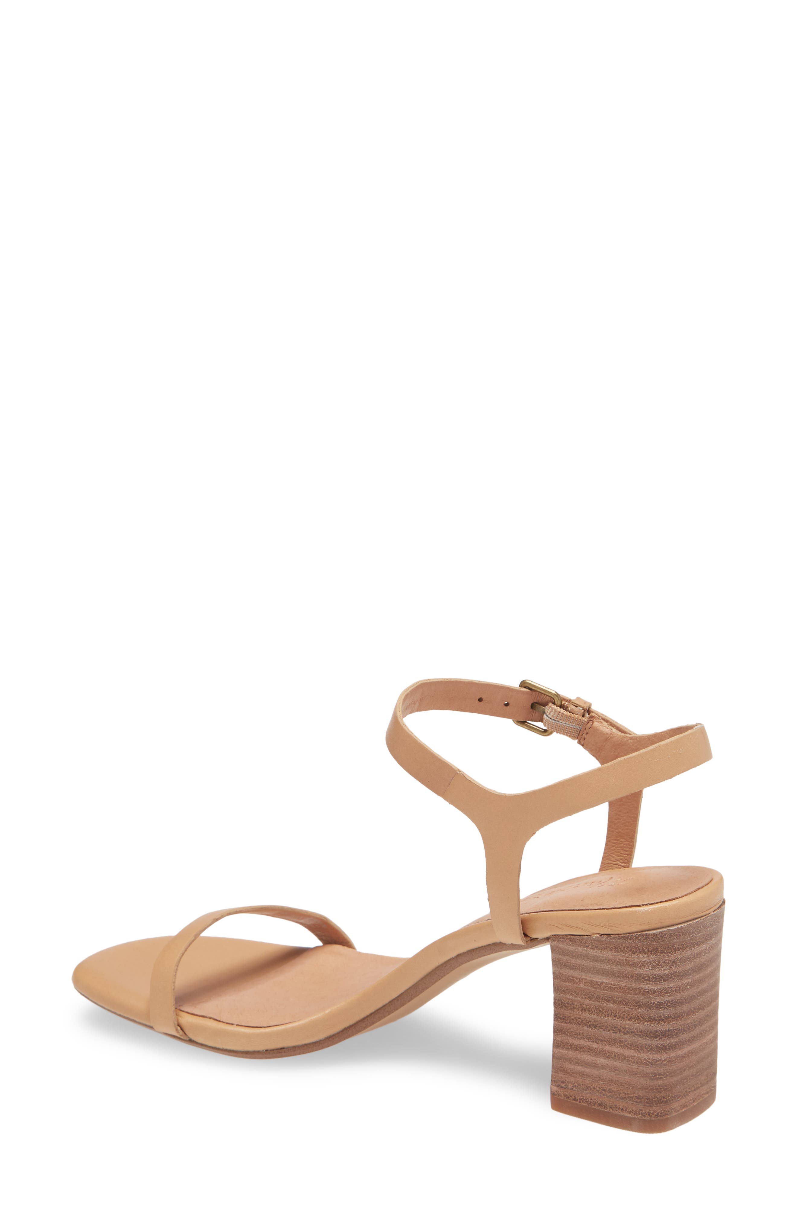 The Hollie Ankle Strap Sandal, Alternate, color, EARTHEN SAND