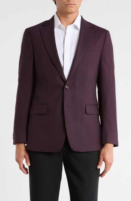 Original Penguin Notch Lapel Wool Blend Blazer