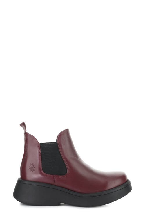Fly London Mulk Boot In Burgundy