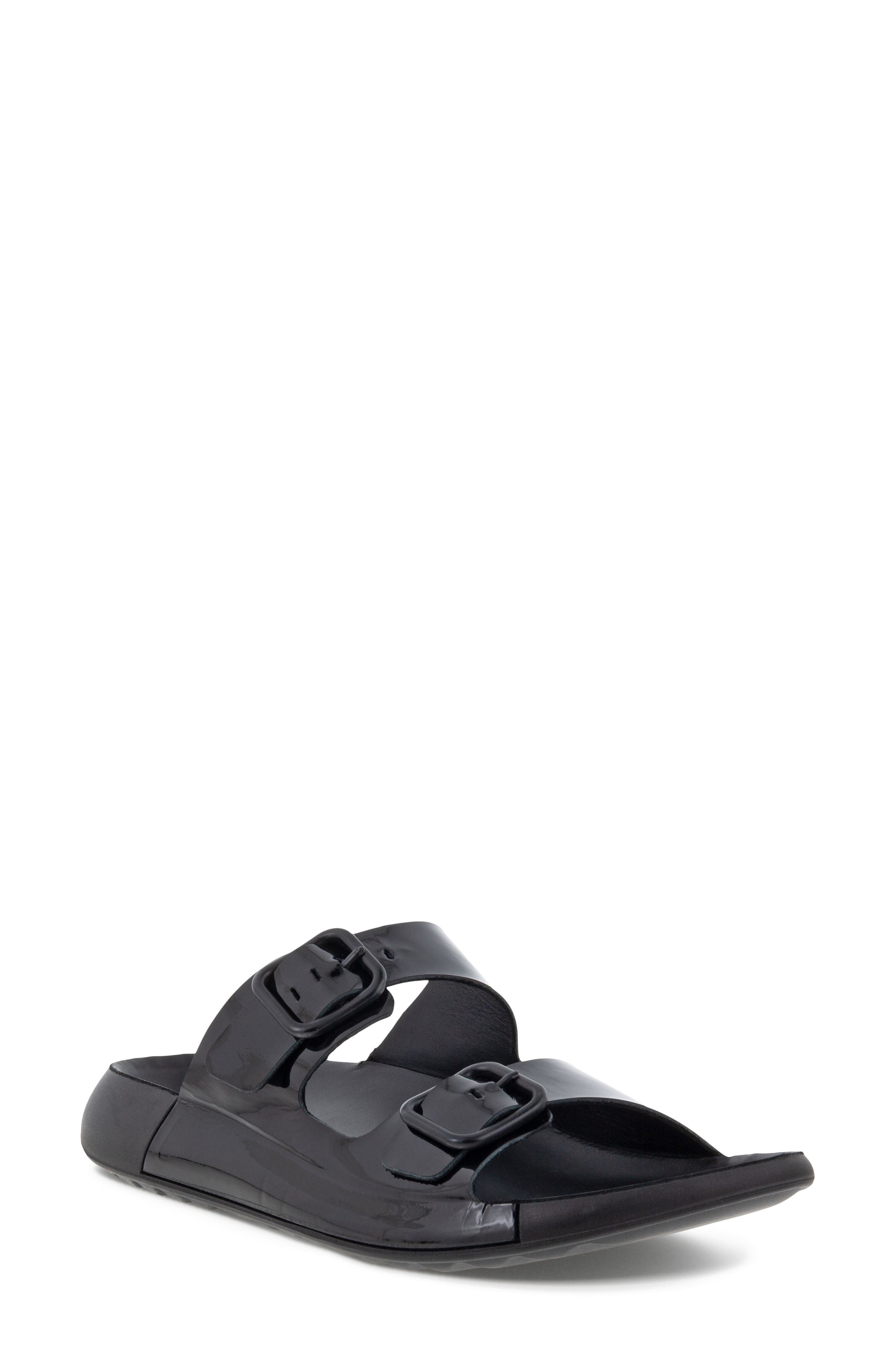 ECCO 2nd Cozmo Buckle Slide Sandal, Main, color, 