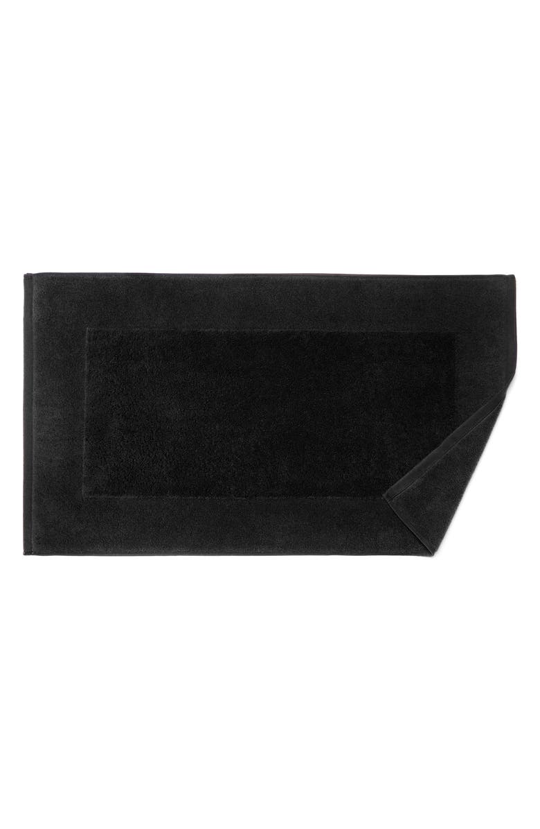 SFERRA Bello Nuovo Combed Cotton Bath Mat, Alternate, color, Black