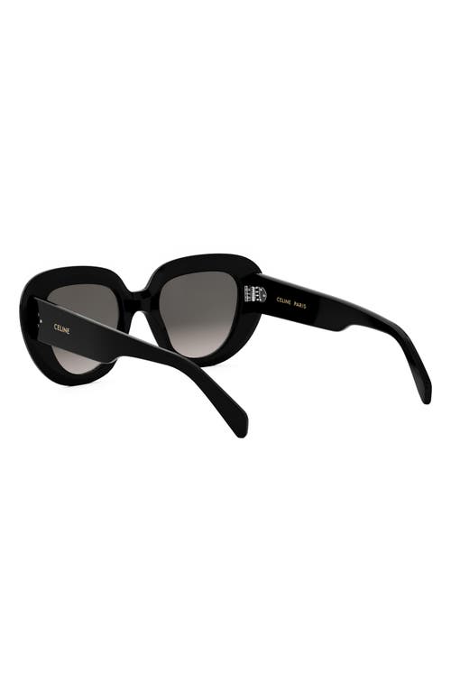 Celine Bold 3 Dots 51mm Gradient Butterfly Sunglasses