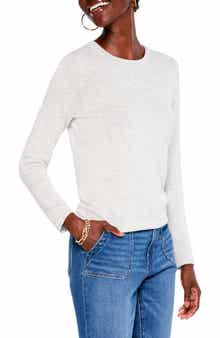 NIC+ZOE Crewneck Cotton Blend Sweater