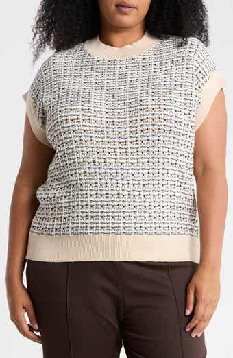 Crewneck Shell Sweater