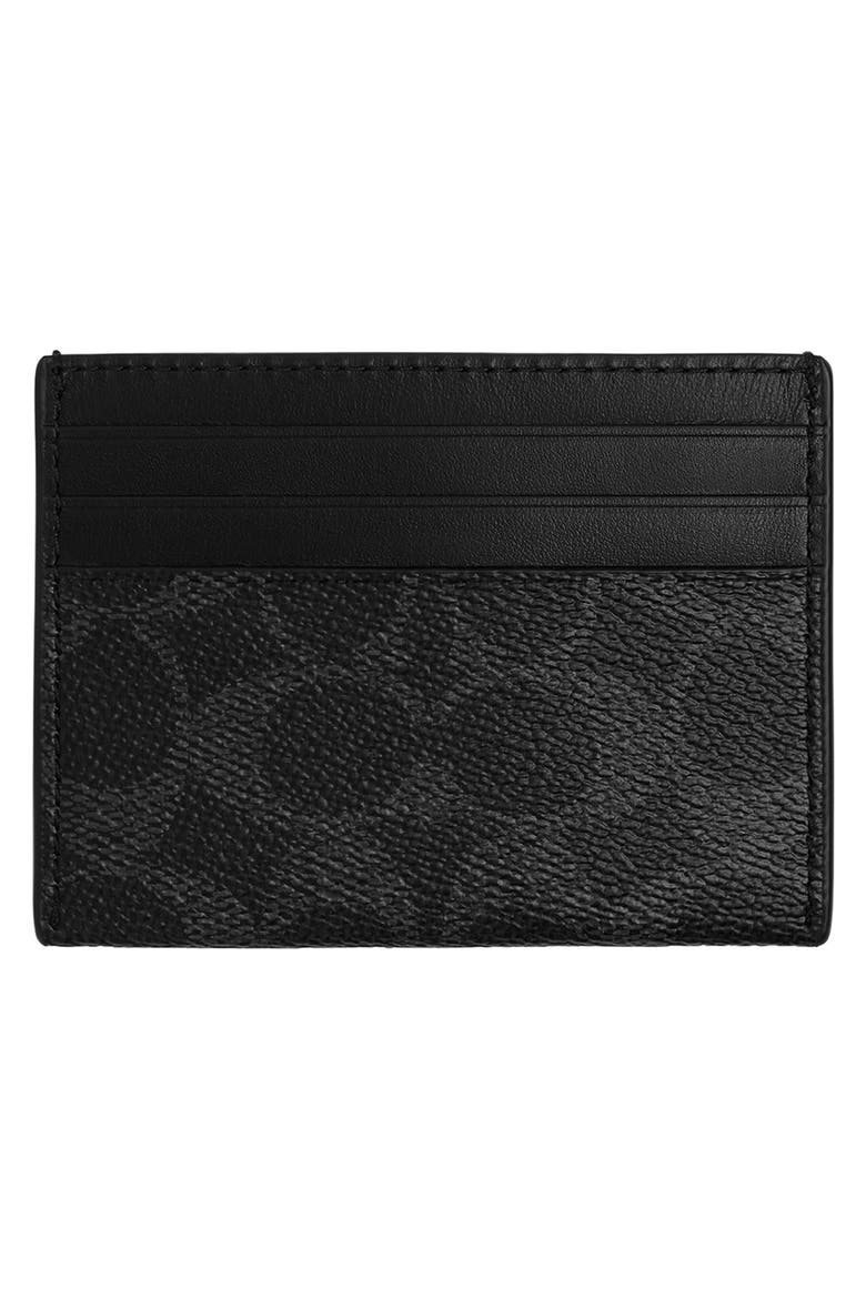 Signature Card Case, Alternate, color, BLACK SIGNATURE
