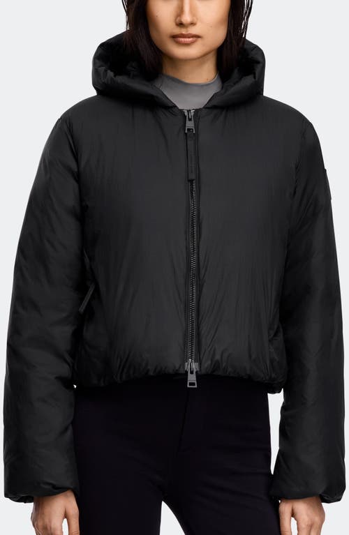 Canada Goose Elba Convertible Hooded Down Jacket In Black