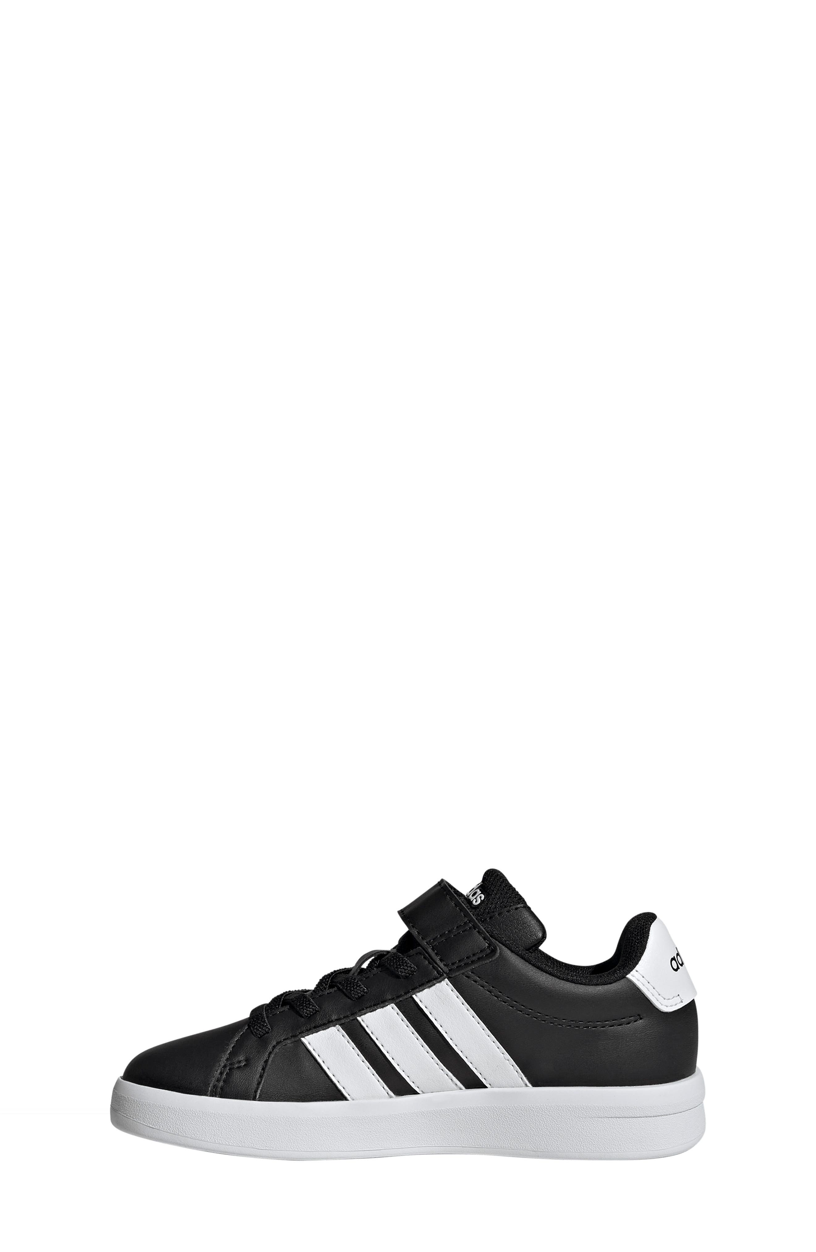 adidas Kids' Grand Court 3.0 CF Sneaker, Alternate, color, Core Black/ Footwear White