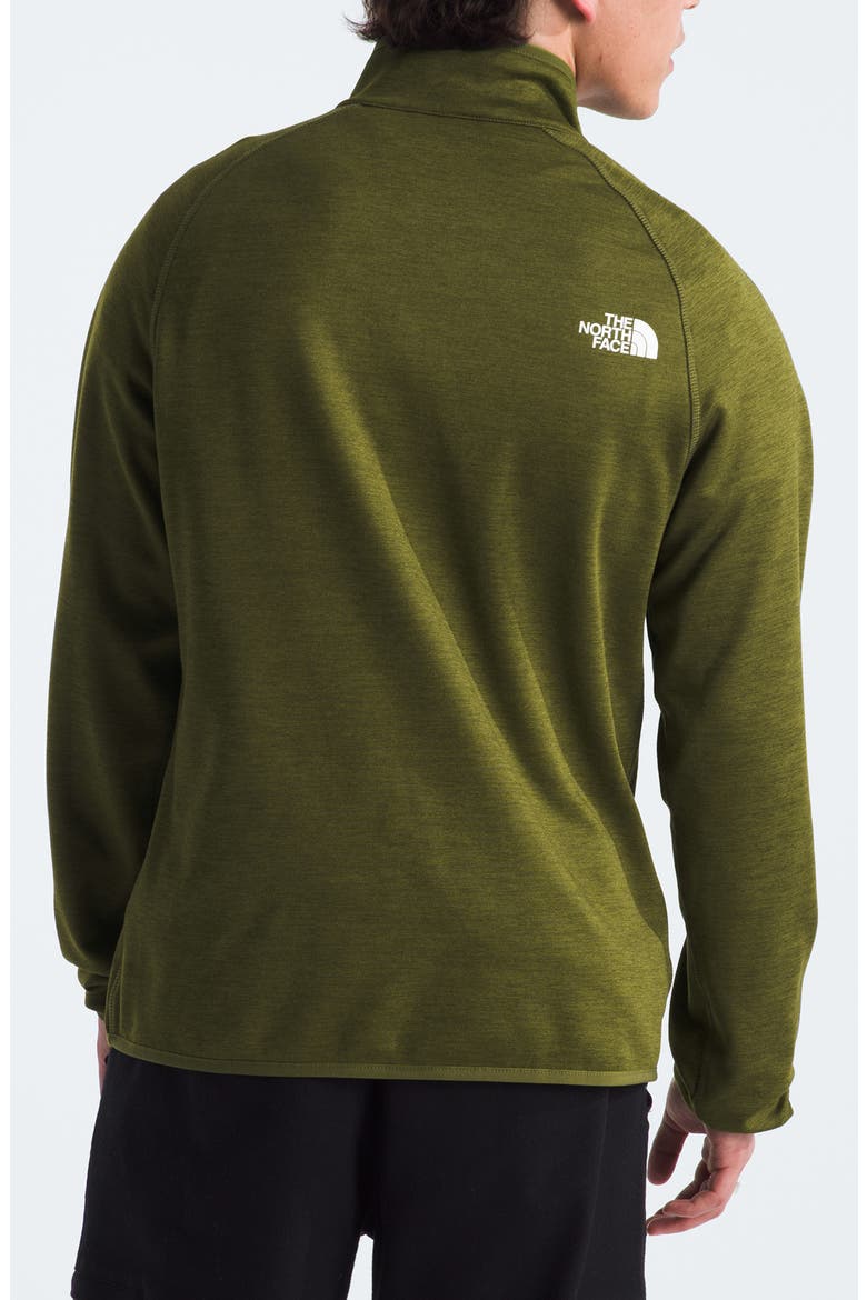 Canyonlands Quarter Zip Pullover, Alternate, color, FOREST OLIVE HEATHER