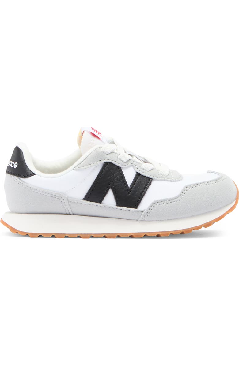 New Balance Kids' 237 Sneaker, Alternate, color, White/ Black