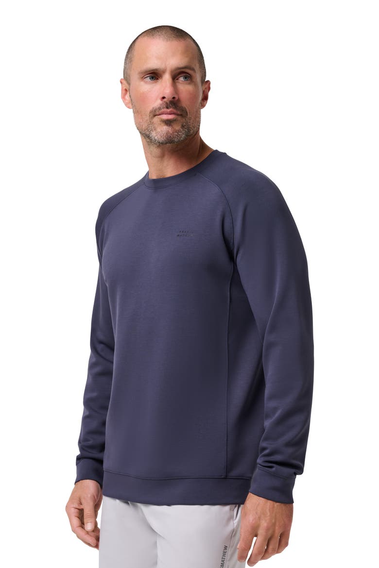 Fibercloud Crewneck Sweatshirt, Alternate, color, TOTAL ECLIPSE