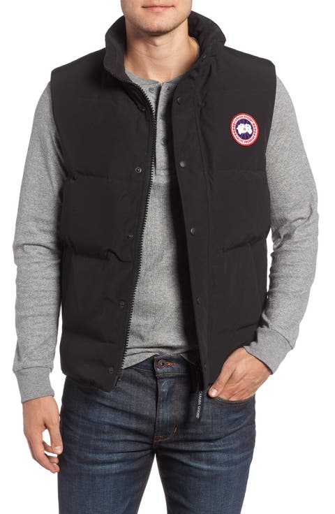 Garson Slim Fit Quilted Down Vest