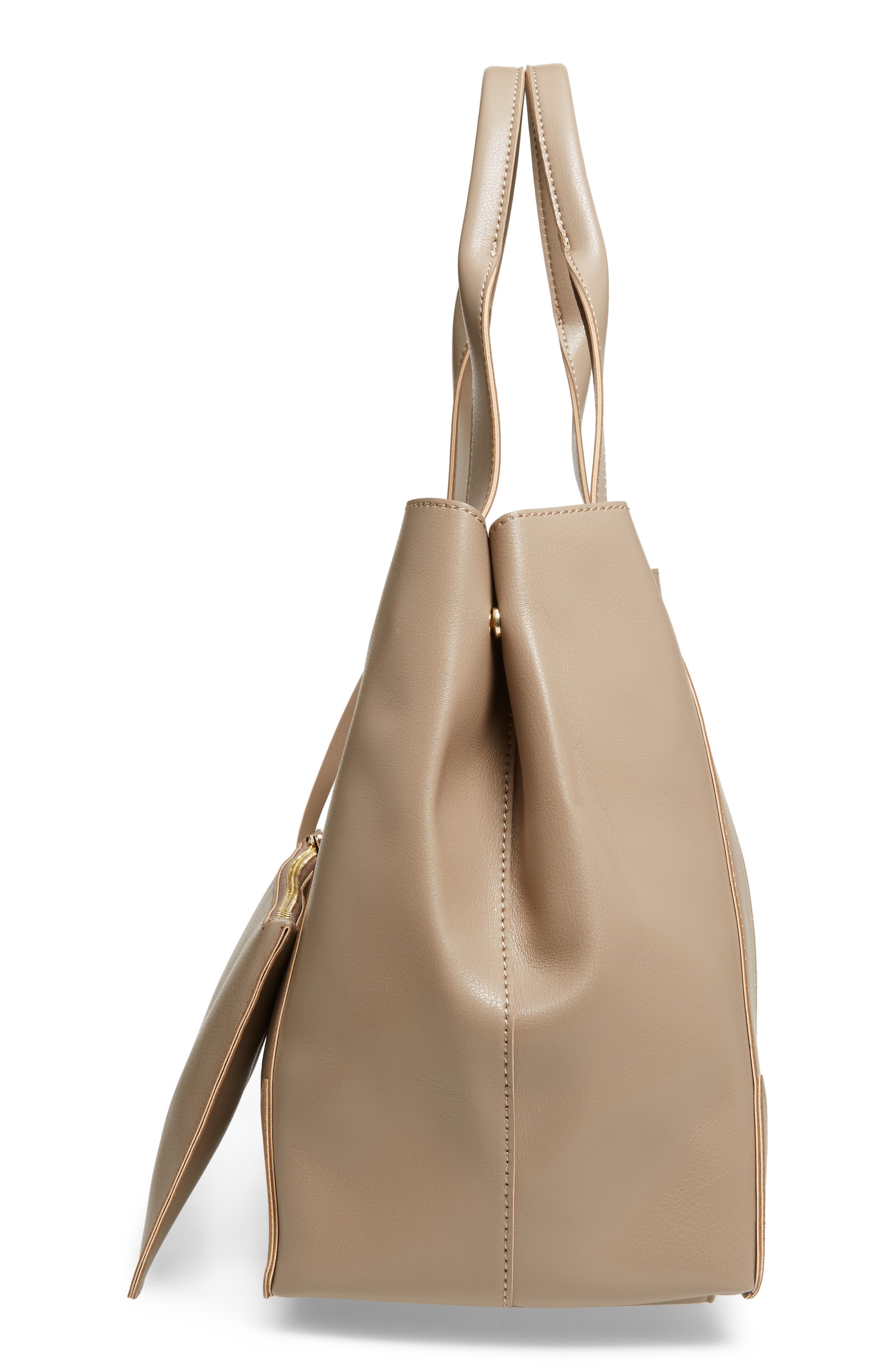 Sole Society Decklan Faux Leather Tote, Alternate, color, 