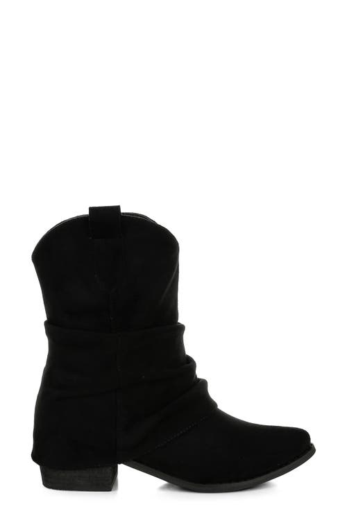 Rag & Co Bronco Slouchy Boot In Black