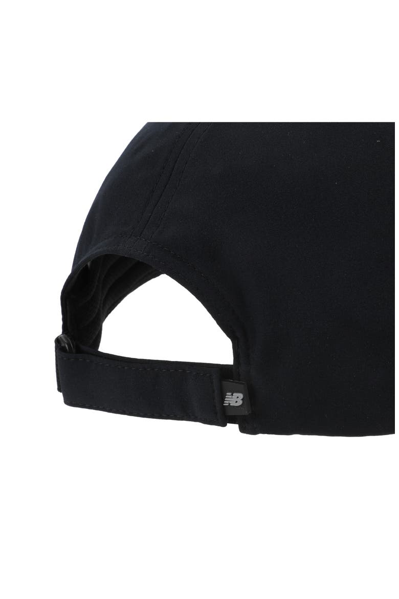 6-Panel Performance Baseball Cap, Alternate, color, BLACK