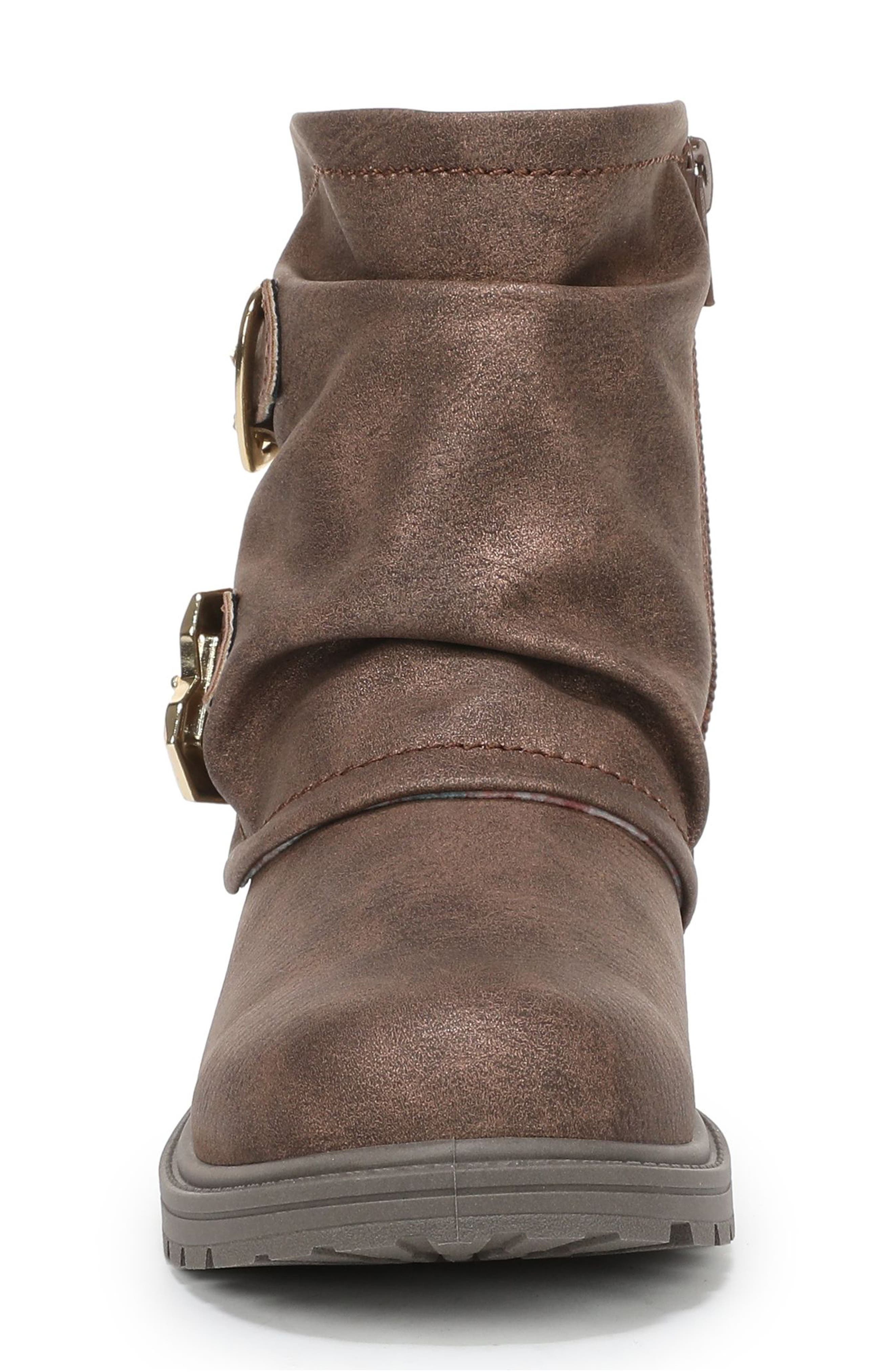 Kids' Venice Faux Leather Boot, Alternate, color, SADDLE FAUX LEATHER