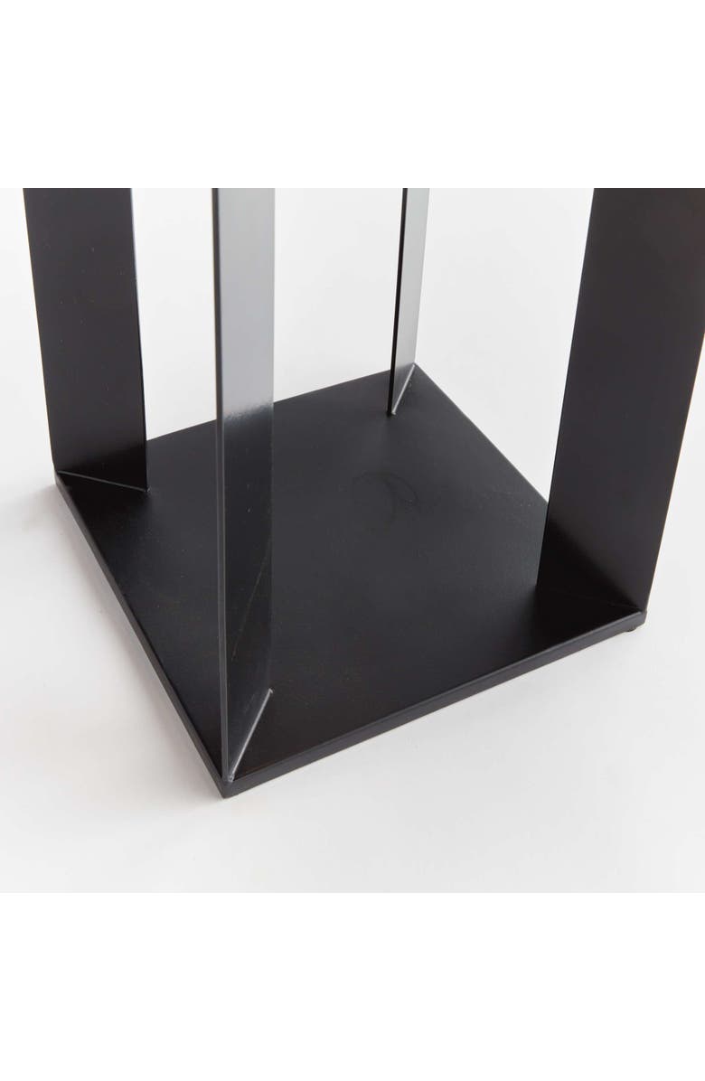 Napa Home & Garden Hanley Solar Led Lantern 18", Alternate, color, Black