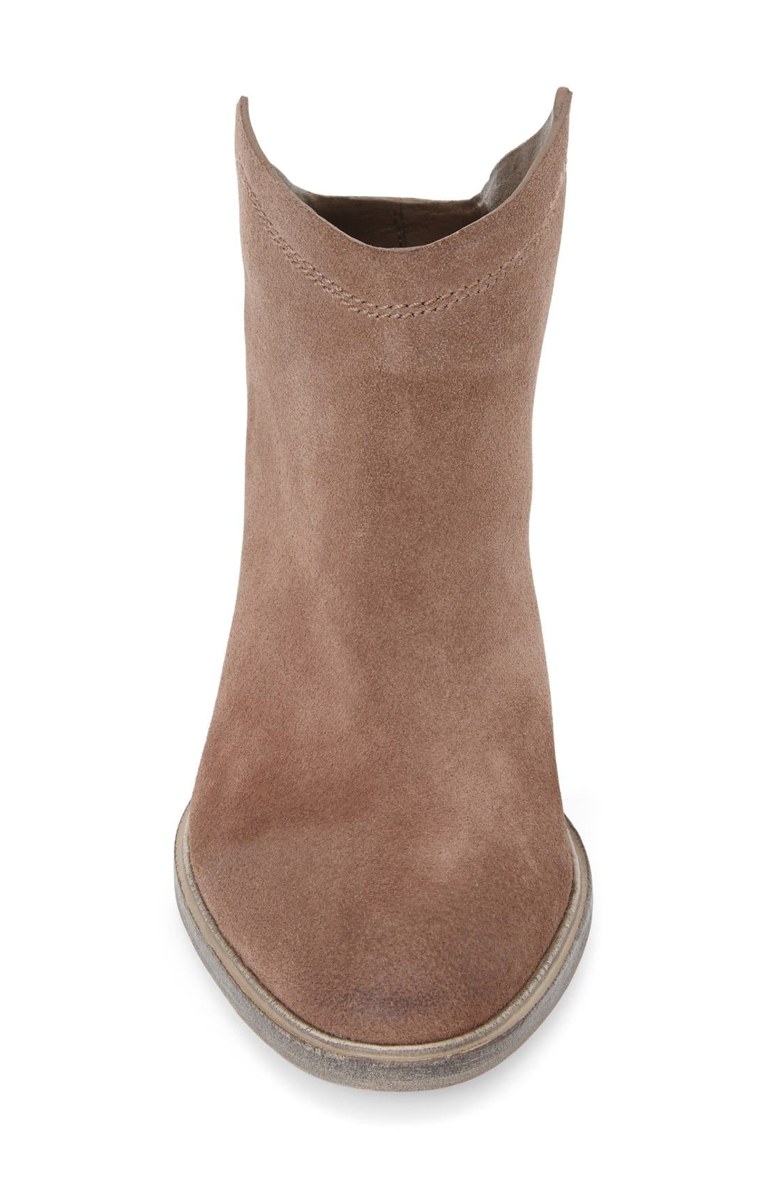 'Haku' Ankle Bootie, Alternate, color, TAUPE SUEDE