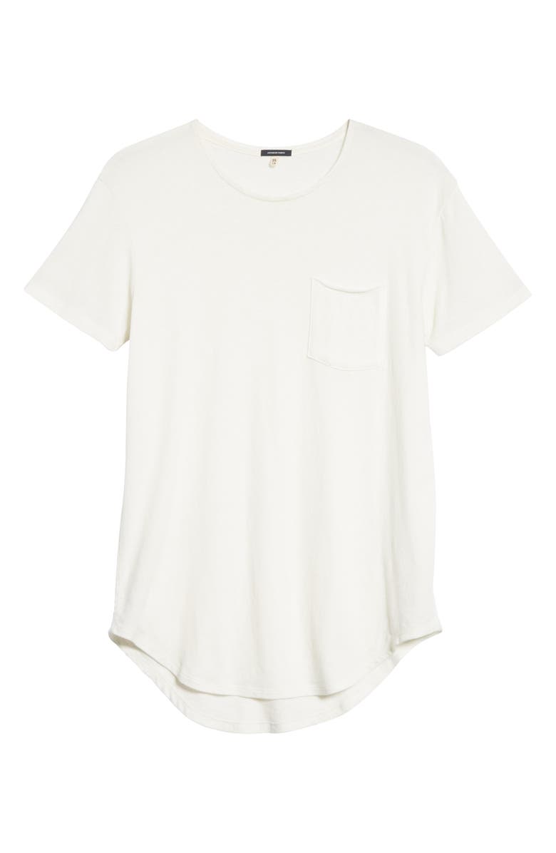 R13 Pocket T-Shirt, Alternate, color, White