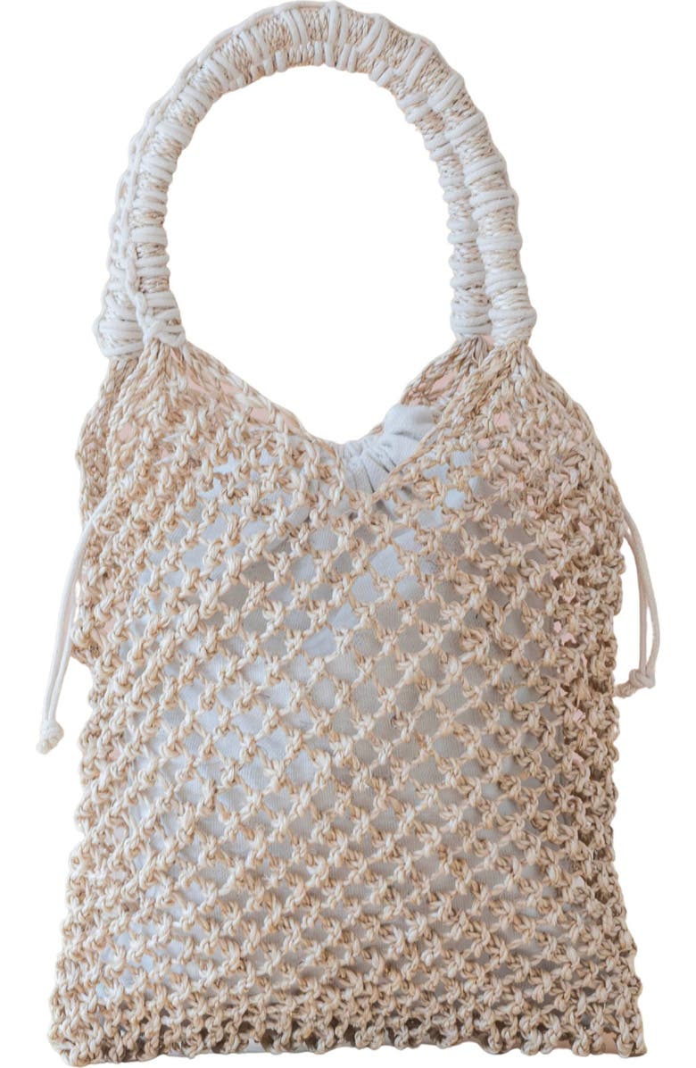 LIKHA Woven Abaca Net Bag, Main, color,