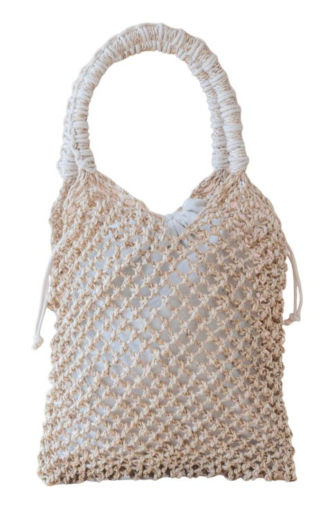 Woven Abaca Net Bag