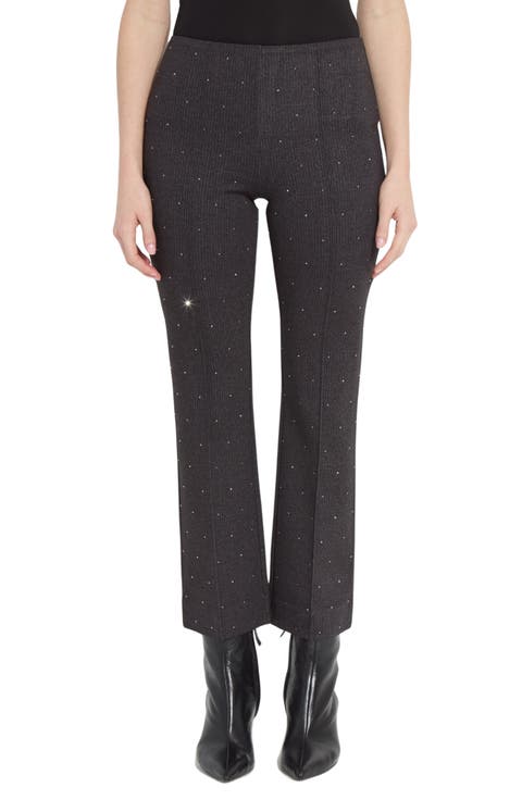 Crystal Embellished Ankle Elysse Pants