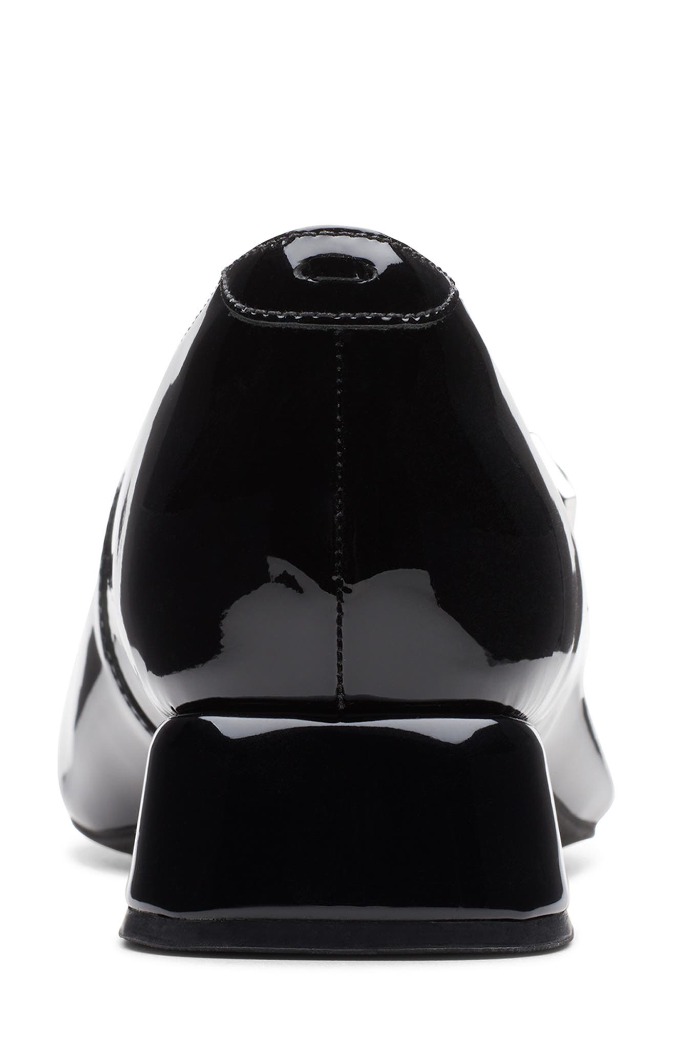 Clarks<sup>®</sup> Daiss Shine Mary Jane Pump, Alternate, color, Black Pat