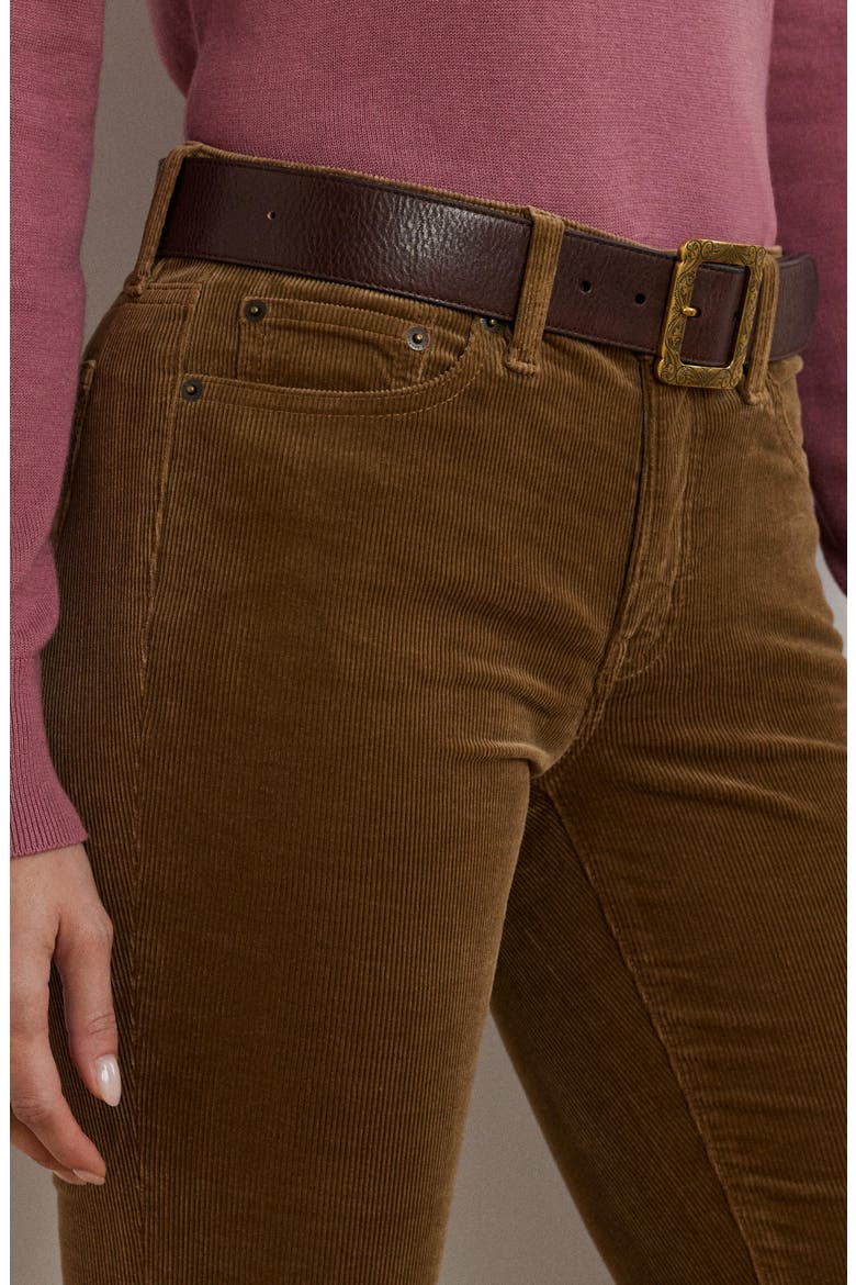 Straight Leg Corduroy Pants, Alternate, color, HONEY TAN