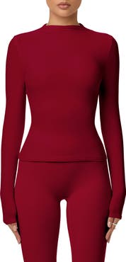 Naked Wardrobe Mock Neck Top