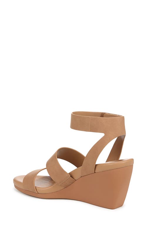 Naturalizer Ignite Wedge Sandals In Cookie Dough Brown