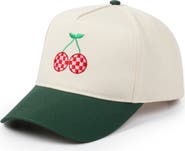 David & Young Cherry Embroidered Baseball Cap