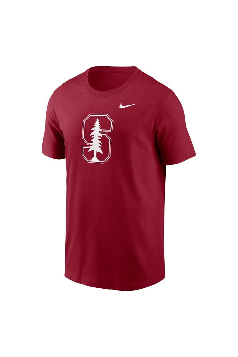 Men's Nike Cardinal Stanford Cardinal Primetime Evergreen Logo T-Shirt, Alternate, color, Cardinal