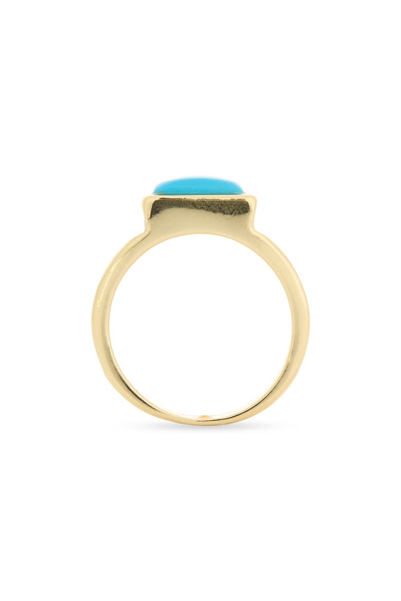 Tapered Band Ring, Alternate, color, GREEN / GOLD