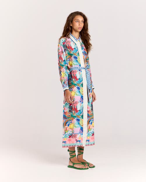 Romy Vibescent Shirt Dress In Vibescent