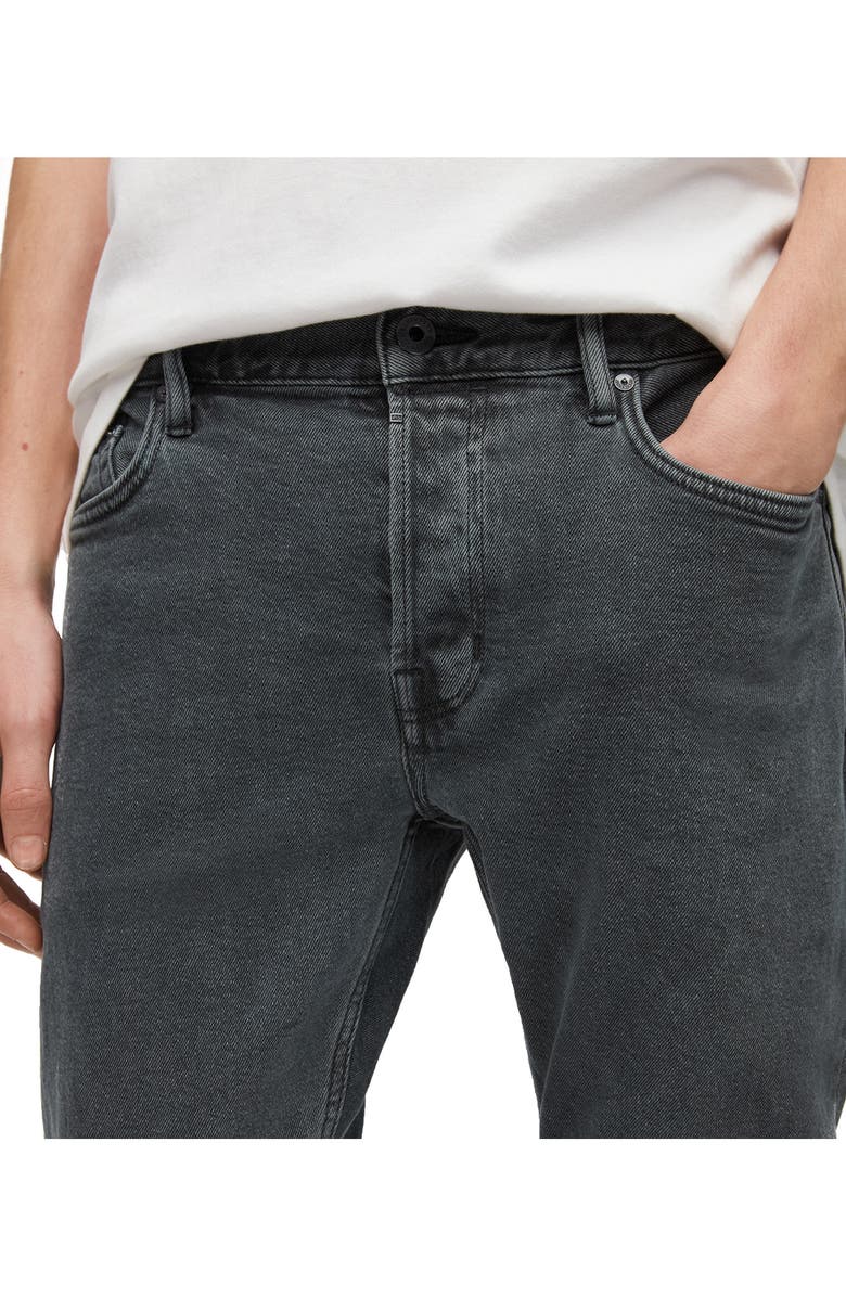 AllSaints Rex Overdyed Slim Leg Jeans, Alternate, color,