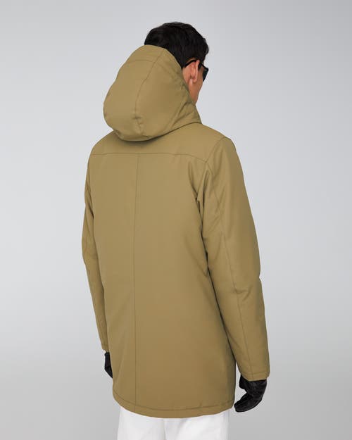 Quartz Co. Alban | Hooded Insulated Winter Jacket In Khaki
