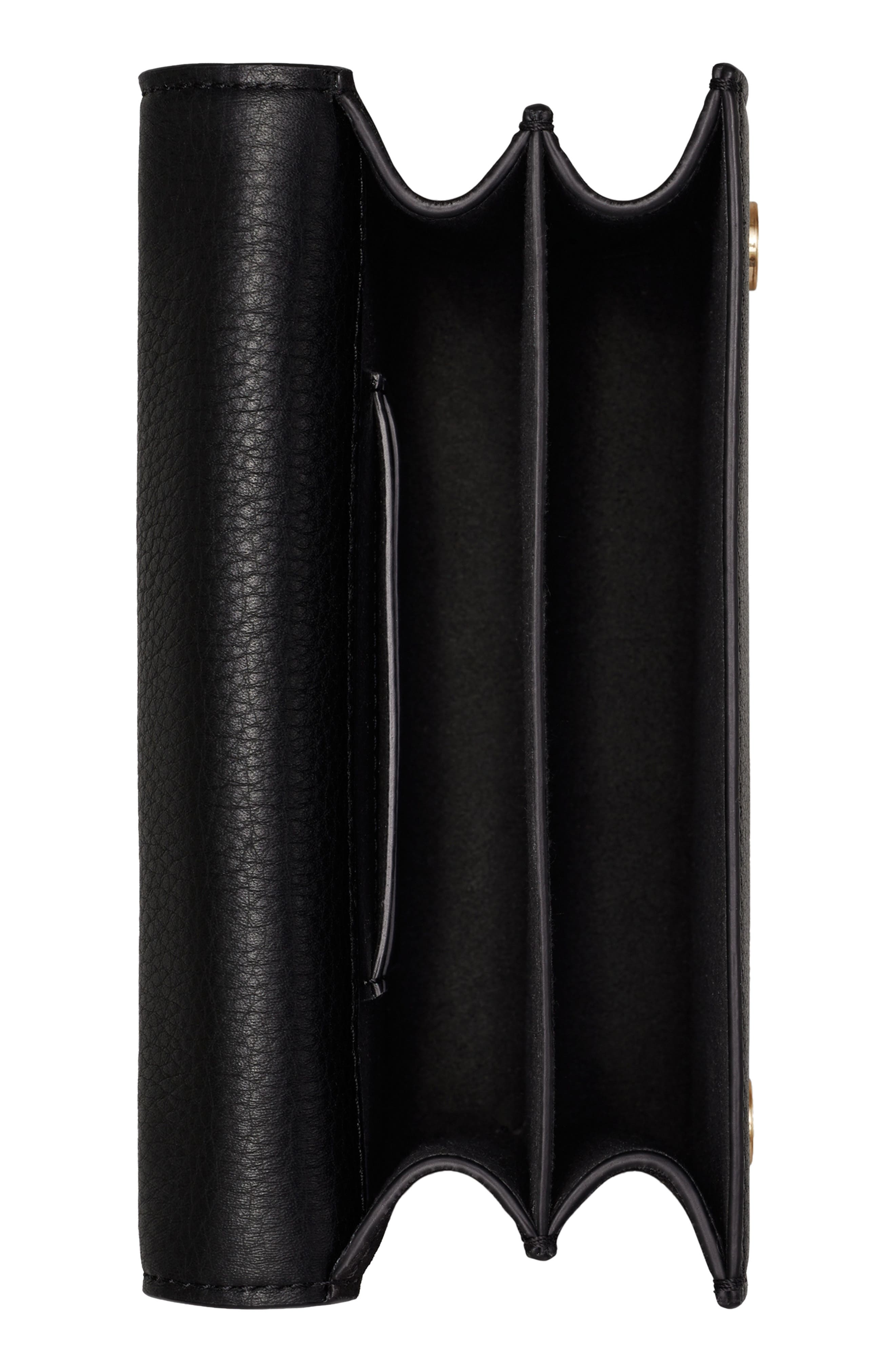 Tory Burch Miller Mini Leather Crossbody Bag, Alternate, color, 