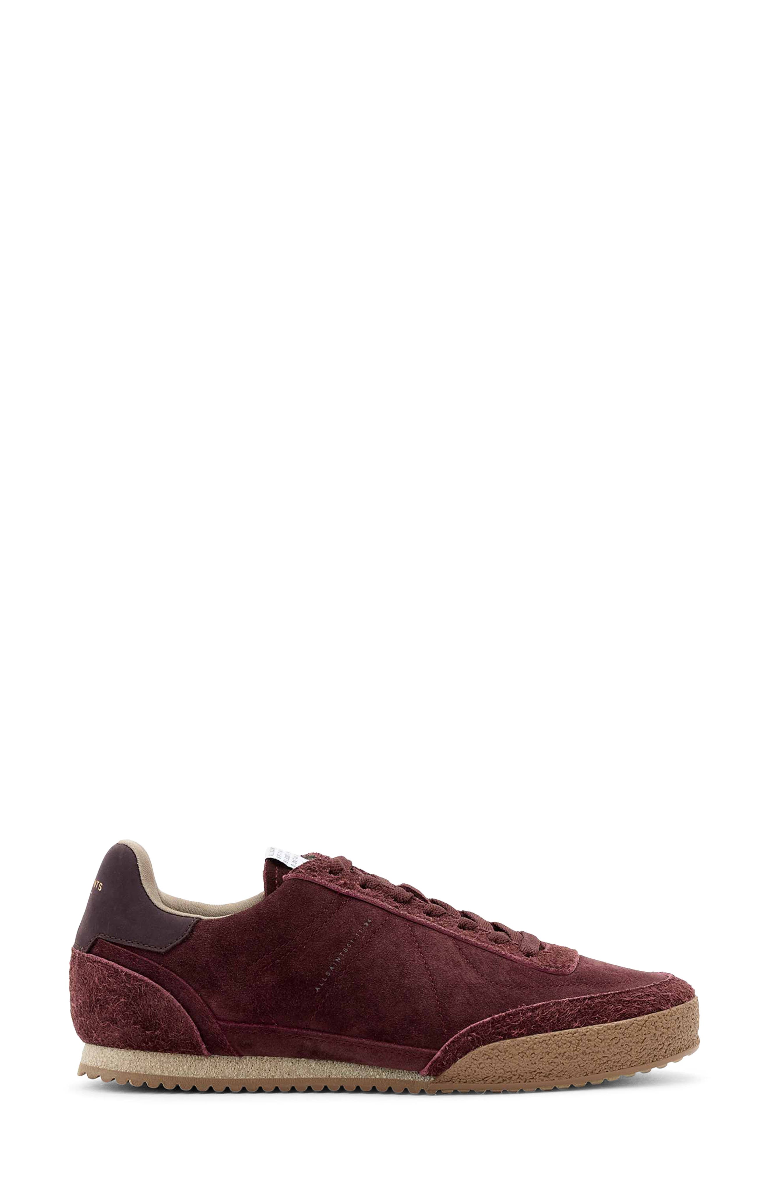 AllSaints Harri Low Top Sneaker, Alternate, color, Titan Red